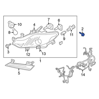 Nissan OE - Bumper Cover Bolt