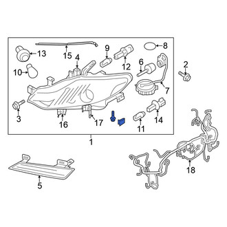 Nissan OE - Front Right Headlight