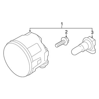 Nissan OE - Front Lamps - Fog Lamps