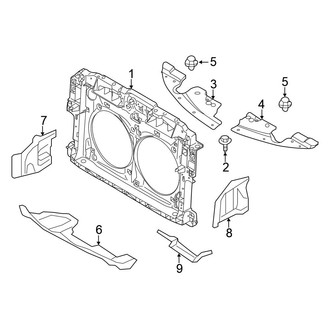Nissan OE - Radiator Support (Sport Utility)
