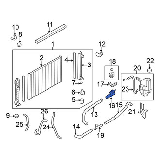 Nissan OE - Engine Coolant Filler Neck