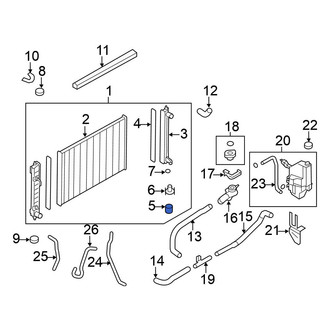 Nissan OE - Upper Radiator Coolant Hose