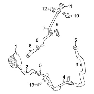 Nissan OE - Cooling - Oil Cooler (Sport Utility 3.5L)