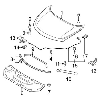 Nissan OE - Hood & Components