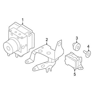 Nissan OE - Electrical - ABS Components (Exclusive / LE / S / SL / SV AWD)