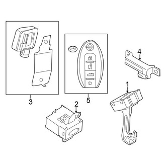 Nissan OE - Electrical Components (Intelligent Key System), (Sport Utility)