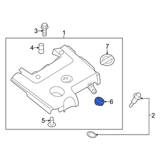 Nissan OE - Engine Cover Insulator