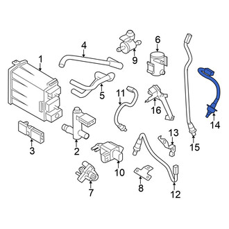 Nissan OE - Rear Left Oxygen Sensor