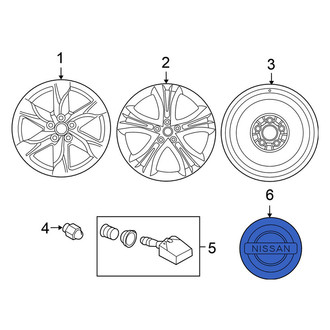 Nissan OE - Wheel Cap