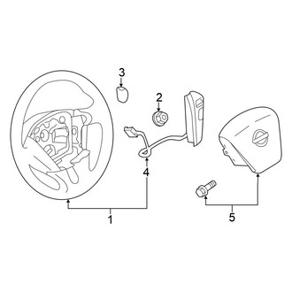 Nissan OE - Steering Wheel & Trim (Sport Utility)