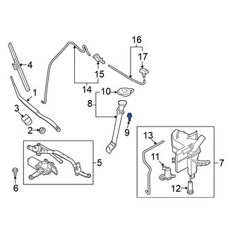 Nissan OE - Grille Retainer