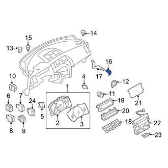 Nissan OE - Cabin Air Temperature Sensor