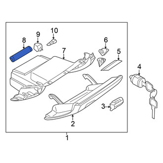 Nissan OE - Glove Box Support