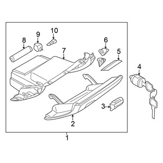 Nissan OE - Instrument Panel - Glove Box