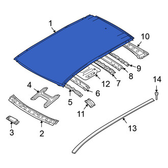Nissan OE - Roof Panel