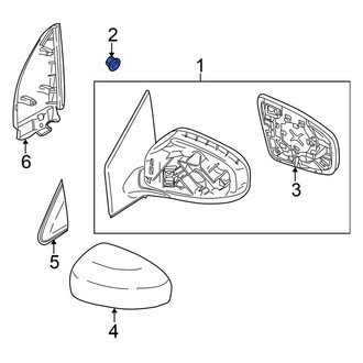 Nissan OE - Door Mirror Housing Nut