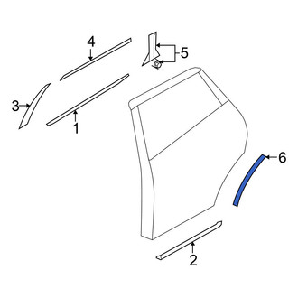 Nissan OE - Rear Body Trim Molding
