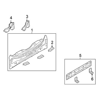Nissan OE - Rear Body & Floor - Rear Body (Sport Utility)