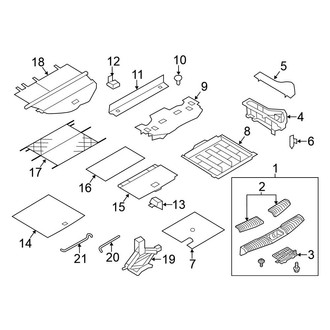 Nissan OE - Rear Body & Floor - Interior Trim (Sport Utility)