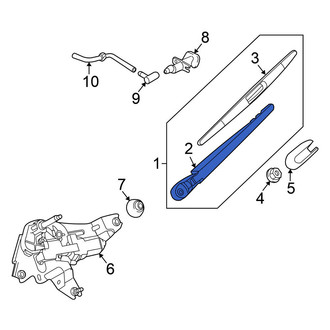 Nissan OE - Rear Wiper Arm