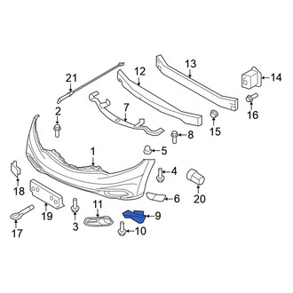 Nissan OE - Front Left Valance Panel