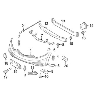 Nissan OE - Front Bumper - Bumper & Components (CrossCabriolet)