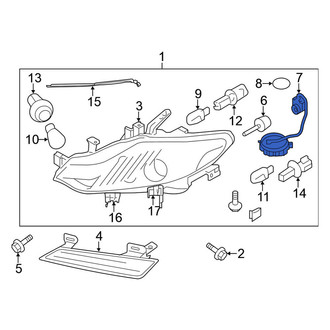Nissan OE - Front Headlight Control Module