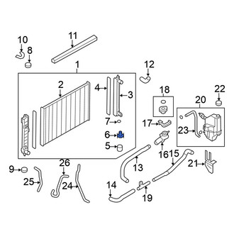 Nissan OE - Radiator Drain Plug