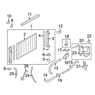 Nissan OE - Cooling - Radiator & Components
