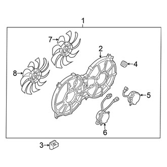 Nissan OE - Cooling Fan