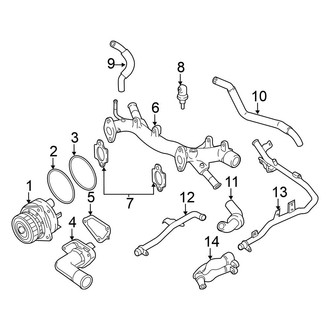 Nissan OE - Cooling - Water Pump