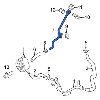 Nissan OE - Upper Engine Coolant Pipe