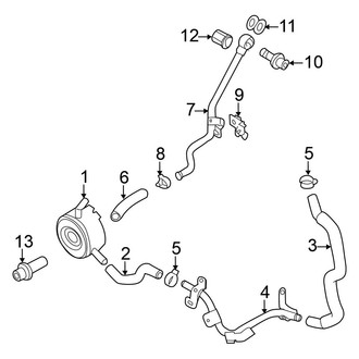 Nissan OE - Cooling - Oil Cooler (Convertible 3.5L)