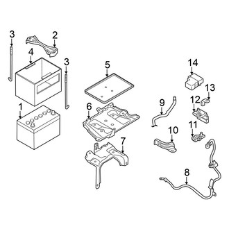Nissan OE - Electrical - Battery
