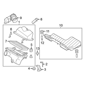 Nissan OE - Engine / Transaxle - Air Intake