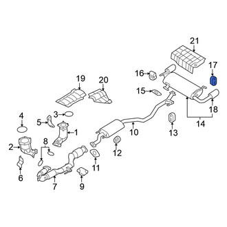 Nissan OE - Rear Exhaust System Hanger