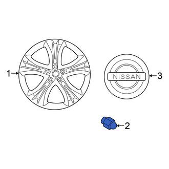 Nissan OE - Wheel Lug Nut
