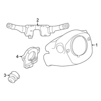Nissan OE - Steering Column - Shroud, Switches & Levers (Convertible)
