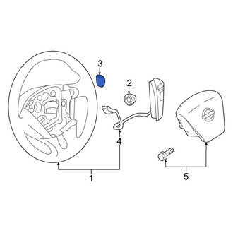 Nissan OE - Steering Wheel Plug