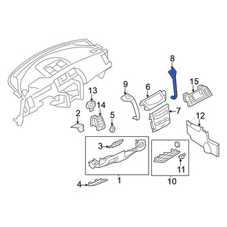 Nissan OE - Right Instrument Panel Trim Panel