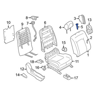 Nissan OE - Front Right Headrest Guide