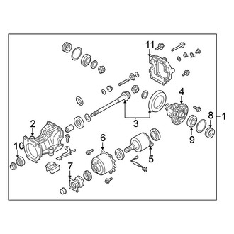 Nissan OE - Rear Suspension - Axle & Differential
