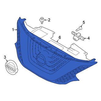Nissan OE - Front Upper Grille