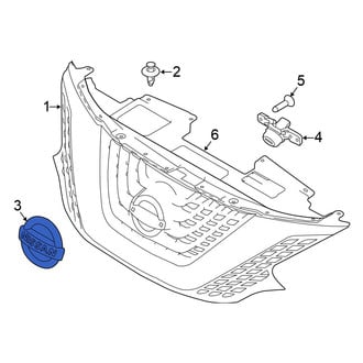 Nissan OE - Front Grille Emblem