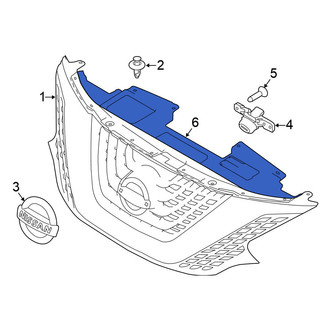 Nissan OE - Front Radiator Support Access Cover