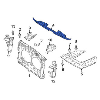 Nissan OE - Front Radiator Support Access Cover