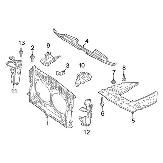 Nissan OE - Radiator Support (3.5L)