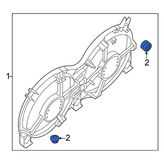 Nissan OE - Lower Engine Cooling Fan Shroud Insulator