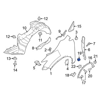 Nissan OE - Fender Flare Clip