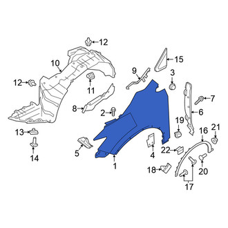 Nissan OE - Front Left Fender